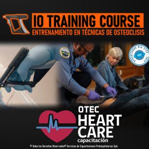 Imagen del curso IOTC sobre entrenamiento en técnicas de osteólisis para el acceso intraóseo en situaciones de emergencia