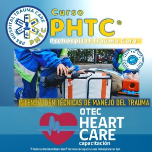 Imagen del curso PHTC sobre técnicas avanzadas de manejo del trauma prehospitalario