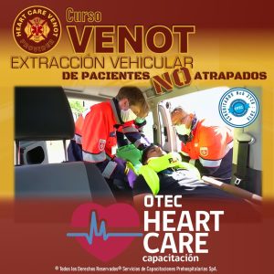 Imagen del curso VENOT Provider sobre extracción vehicular de pacientes no atrapados tras accidentes de tráfico