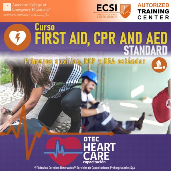 ECSI | Primeros auxilios, RCP y DEA